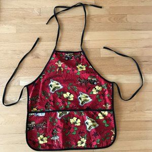 Local Design Made in Hawaii USA Red Apron